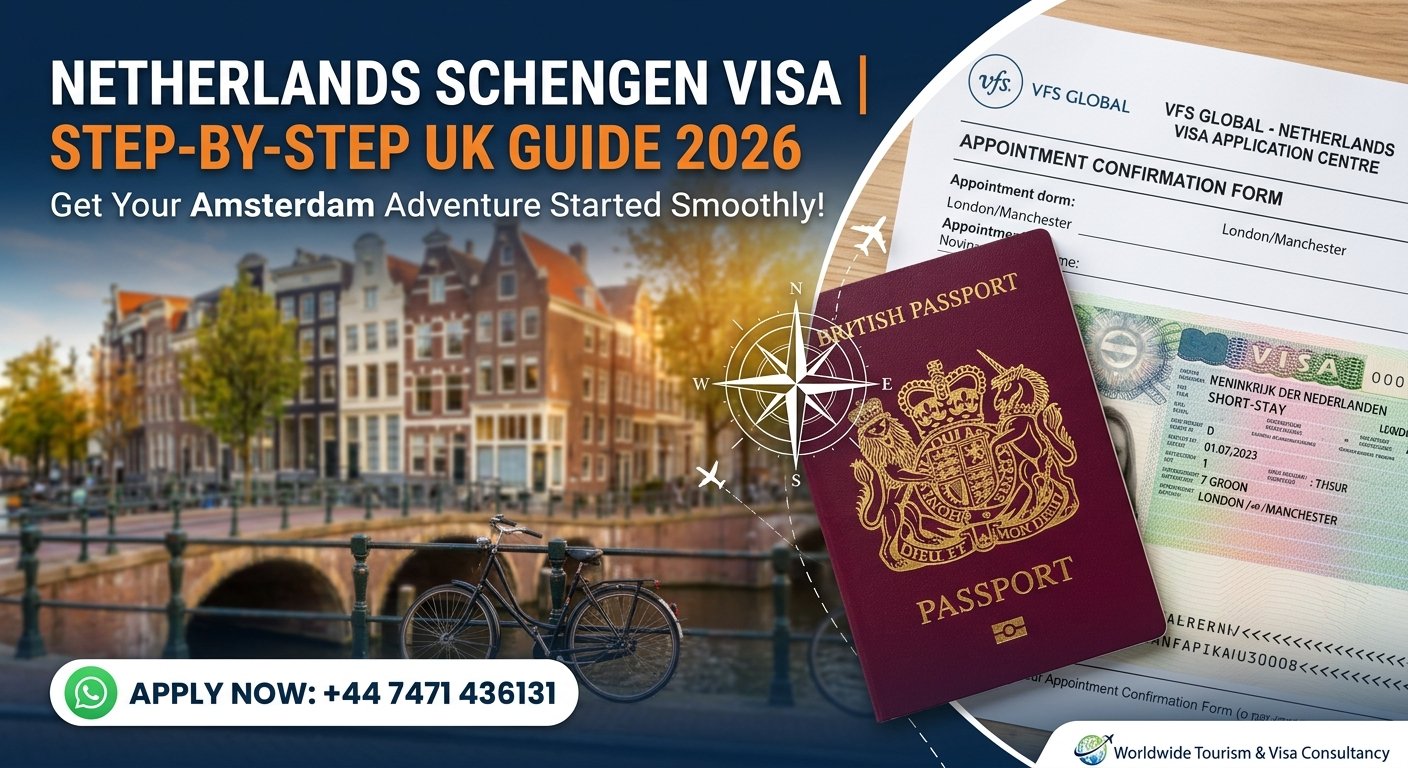 How to Apply for a Netherlands Schengen Visa from UK (2026 Step-by-Step Guide)